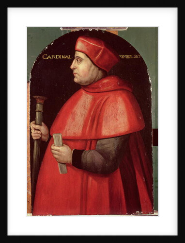 Portrait of Cardinal Thomas Wolsey by English School