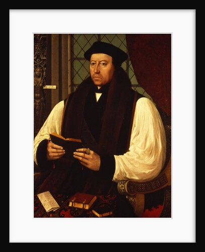 Portrait of Thomas Cranmer 1546 by Gerlach Flicke