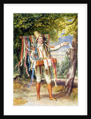 The Ribbon Seller by English School