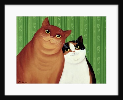 Moggies, 1994 by Magdolna Ban