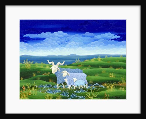 Journey in the Blue, 1998 by Magdolna Ban