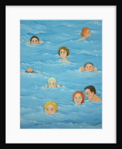 In the Pool, 2016 by Magdolna Ban
