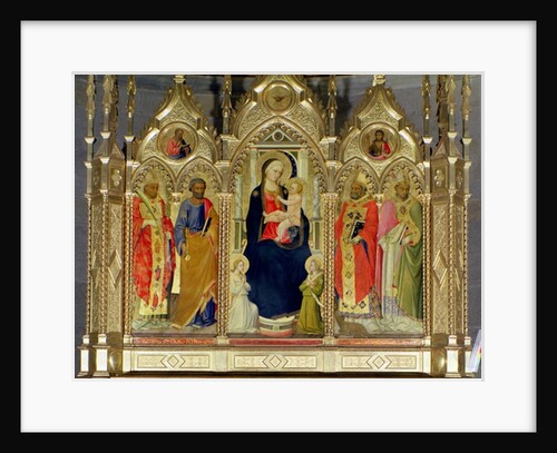 Madonna and Child with Saints by Bicci di Lorenzo