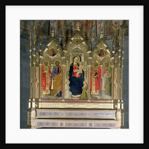 Madonna and Child with Saints by Bicci di Lorenzo