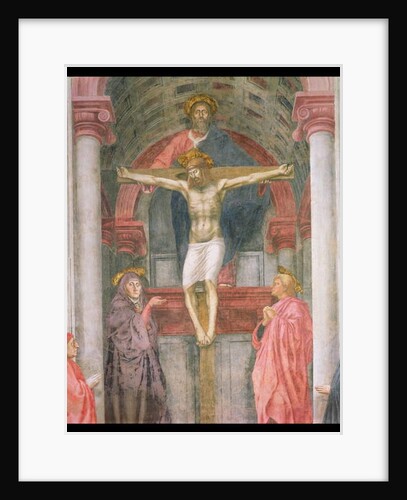 The Trinity, 1427-28 by Tommaso Masaccio