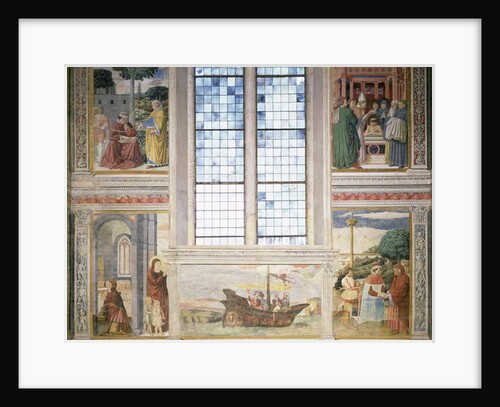 Episodes from the Life of St. Augustine, 1463-65 by Benozzo di Lese di Sandro Gozzoli