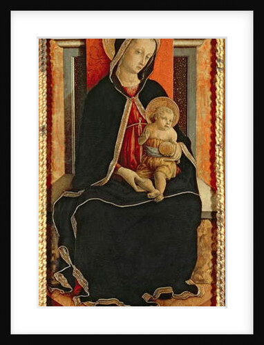 Madonna and Child with saints, polyptych, 1468 by Carlo Crivelli