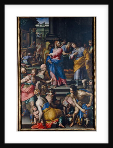 The Calling of St Matthew by Giovanni Battista Naldini