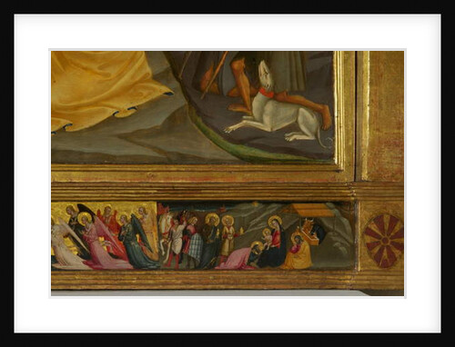 Detail from Nativity by Bicci di Lorenzo