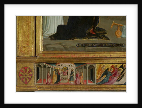 Detail from Nativity by Bicci di Lorenzo