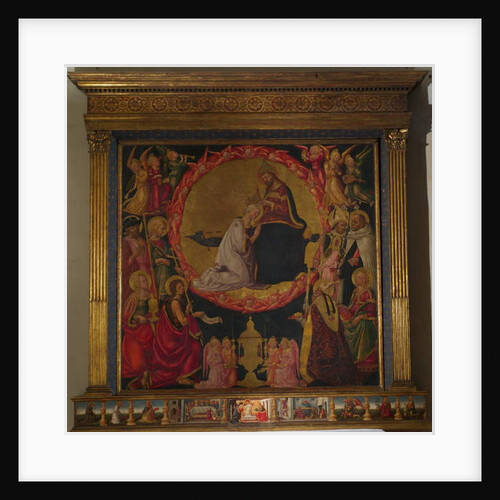Coronation of the Virgin by Neri di Bicci