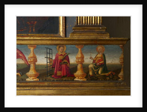 Detail from Coronation of the Virgin by Neri di Bicci