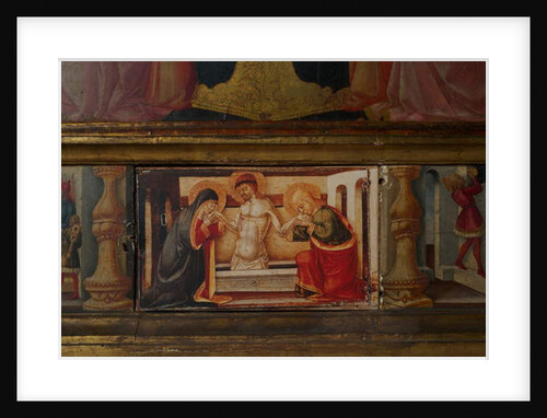 Detail from Coronation of the Virgin by Neri di Bicci