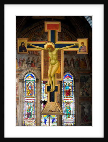 The Crucifixion, c.1288-89 by Giotto (c.1266-1337)