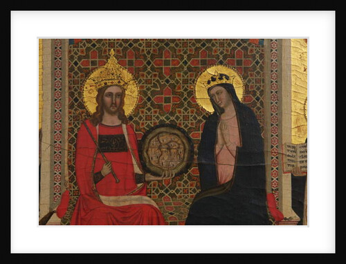 Detail of the Virgin, Christ and 17 Saints by Master of the Dominican Effigies