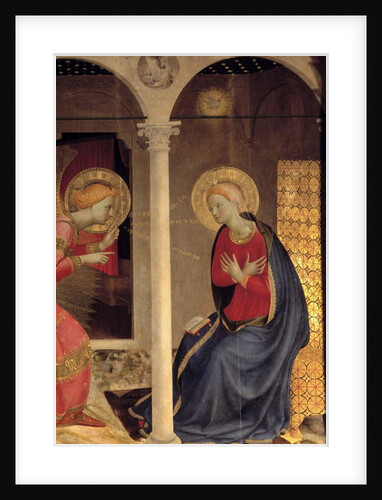 The Annunciation - Pala de Cortone, 1433 by Fra Angelico