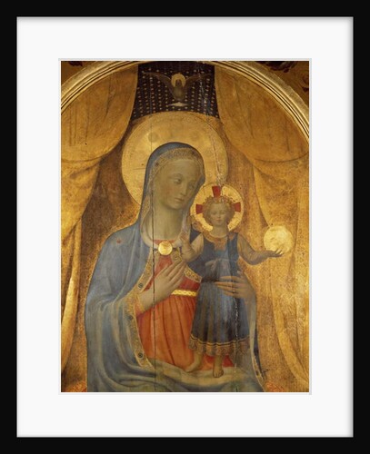 The virgin and Child or the altarpiece of Liniers by Fra Angelico
