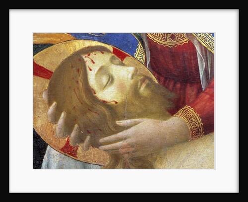 Altarpiece: Deploration or lamentation on the dead Christ by Fra (c.1387-1455) Angelico