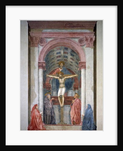 Trinity, 1427-1428 by Tommaso Masaccio