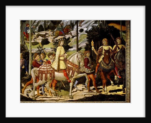 The travel of the Magi kings by Benozzo di Lese di Sandro Gozzoli