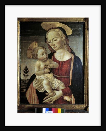 Madonna with child by Master of San Miniato
