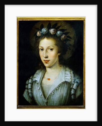 Portrait of Sainte Marie Madeleine of Pazzi by School Italian