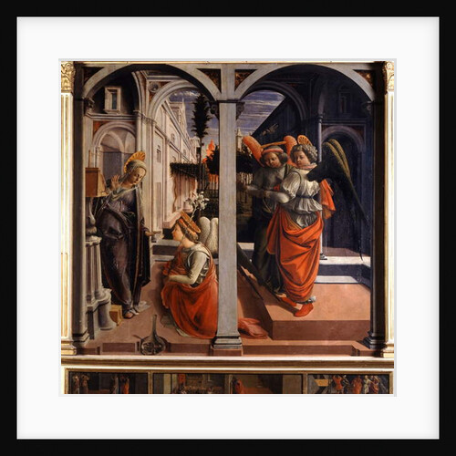 The Annunciation, 1440 by Fra Filippo Lippi