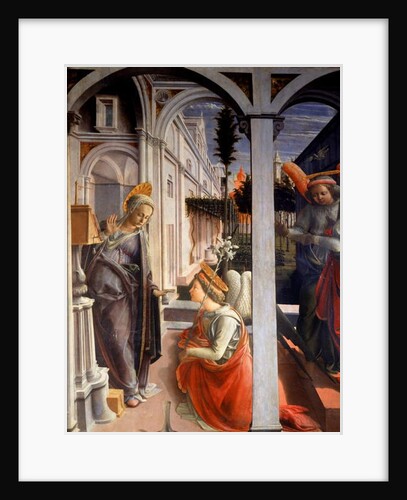 The Aunnunciation 1440 by Fra Filippo Lippi