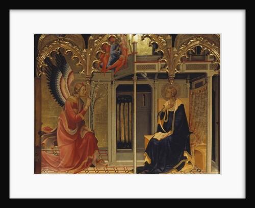 The Annunciation by (c.1370-1425) Lorenzo Monaco
