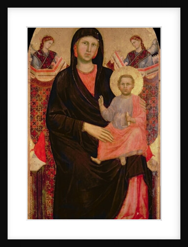 Madonna and Child Enthroned by Giotto