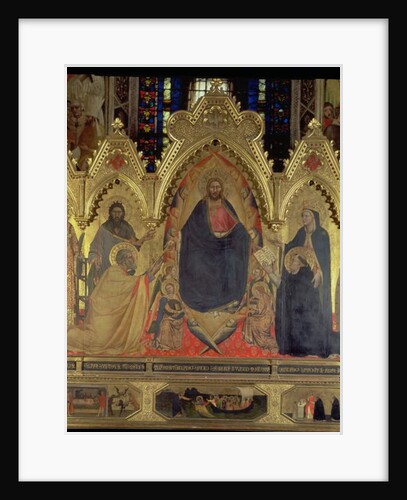 The Strozzi Altarpiece, 1357 by Andrea di Cione Orcagna