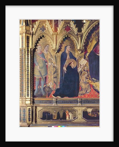 The Strozzi Altarpiece, 1357 by Andrea di Cione Orcagna