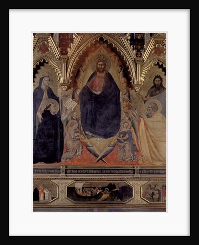 The Strozzi Altarpiece, 1357 by Andrea di Cione Orcagna
