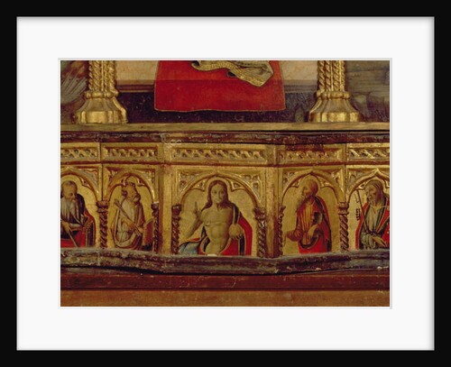 Christ with St. Peter and St. Paul by Carlo Crivelli