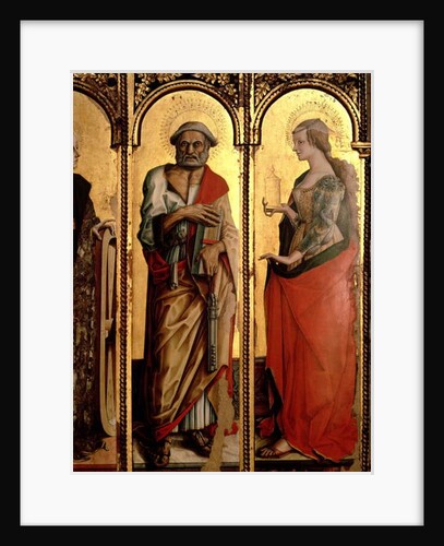 St. Peter and St. Mary Magdalene by Carlo Crivelli