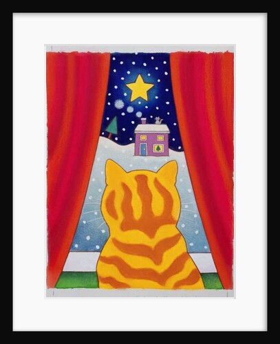 Cat at the Window by Cathy Baxter