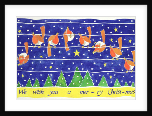 We Wish You A Merry Christmas by Cathy Baxter
