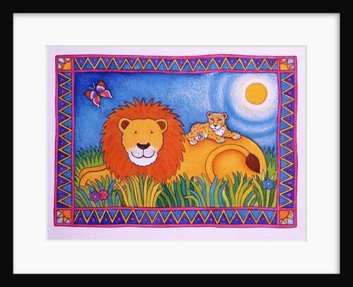 Lion in the Sun, 1997 by Cathy Baxter