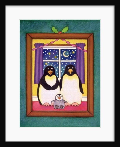 Penguin Family Christmas, 1997 by Cathy Baxter