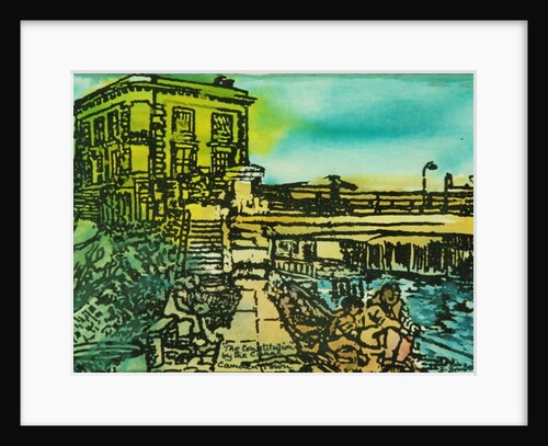 The Constitution Pub, Regents Canal by Brenda Brin Booker