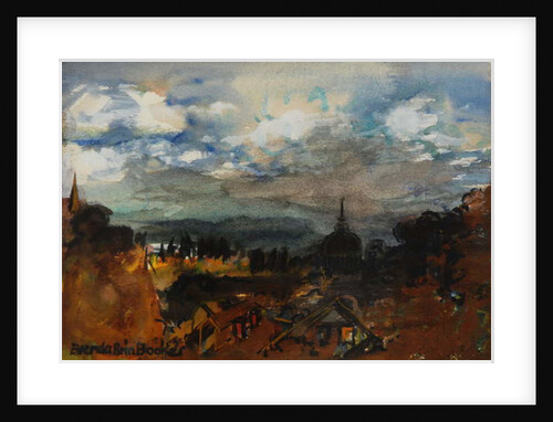 St Paul's from Hampstead Heath by Brenda Brin Booker