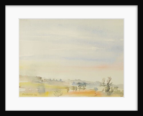 Landscape, Great Bradley, 1980 by Brenda Brin Booker