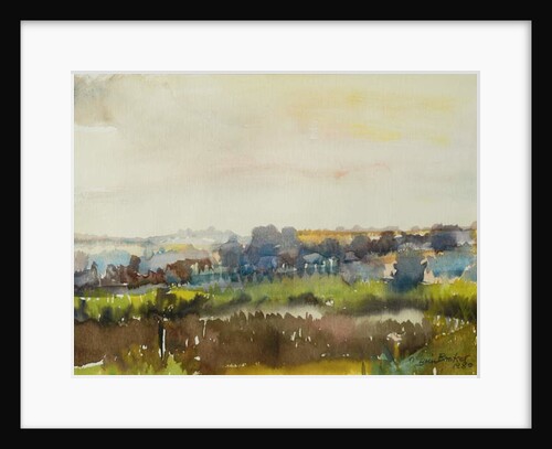 River through the Meadow, 1980 by Brenda Brin Booker