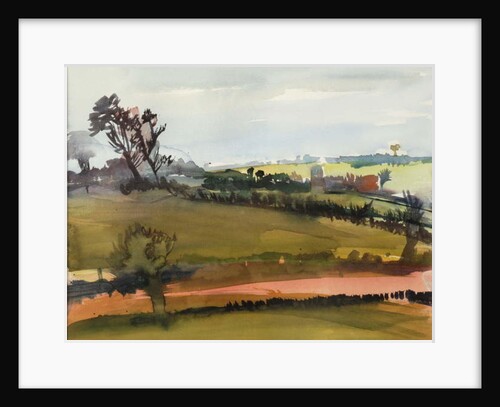 The Farm Road, 1981 by Brenda Brin Booker