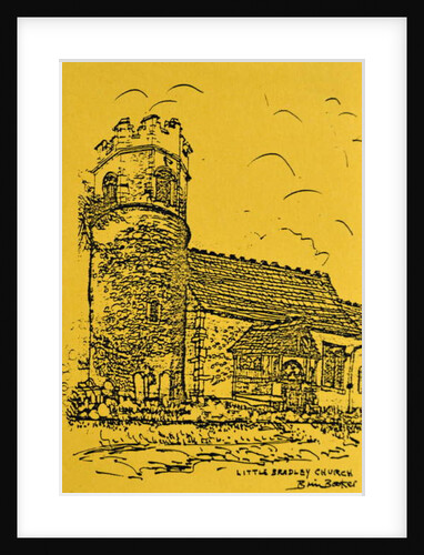 Little Bradley Church, Suffolk by Brenda Brin Booker