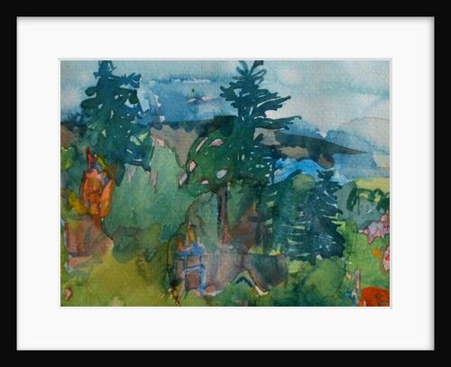 View of the Rooftops by Brenda Brin Booker