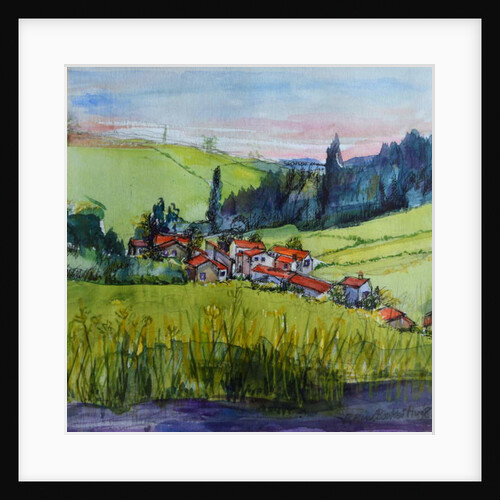 Village in the Auvergne by Brenda Brin Booker