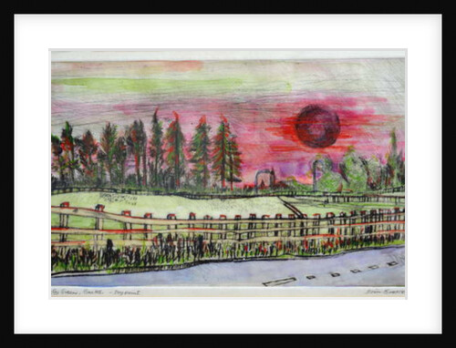 Sunset, Hedgerley Green by Brenda Brin Booker