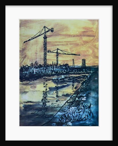 Cranes by the Canal by Brenda Brin Booker