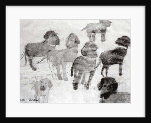 Rex - sketches at the used car lot by Brenda Brin Booker